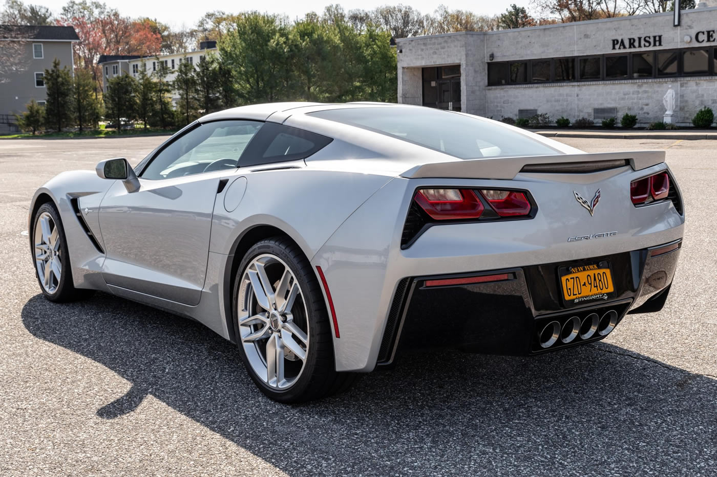 2014 Corvette Stingray Coupe in Blade Silver Metallic