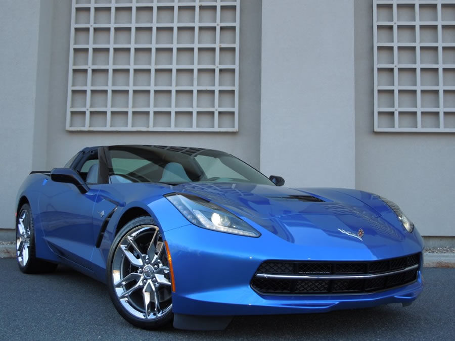 2014 Corvette Stingray Coupe in Laguna Blue Metallic