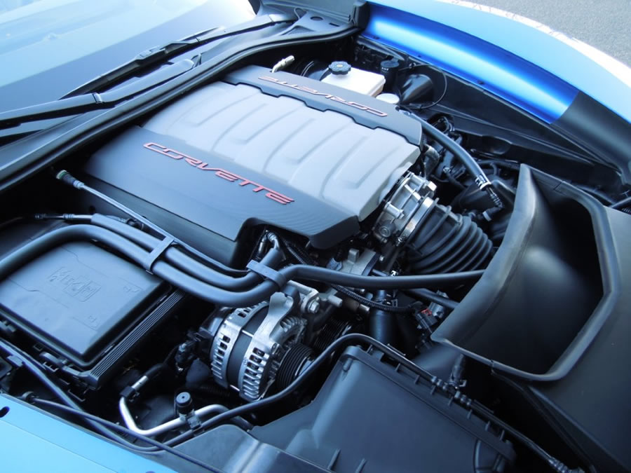 2014 Corvette Stingray Coupe in Laguna Blue Metallic