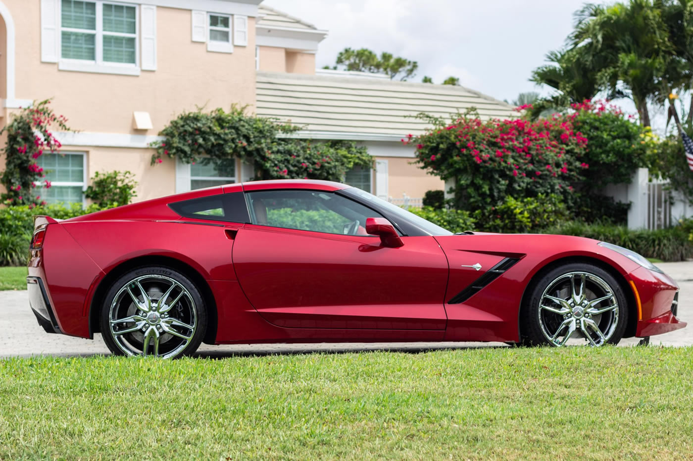 2015 Corvette Stingray Coupe in Crystal Red Metallic