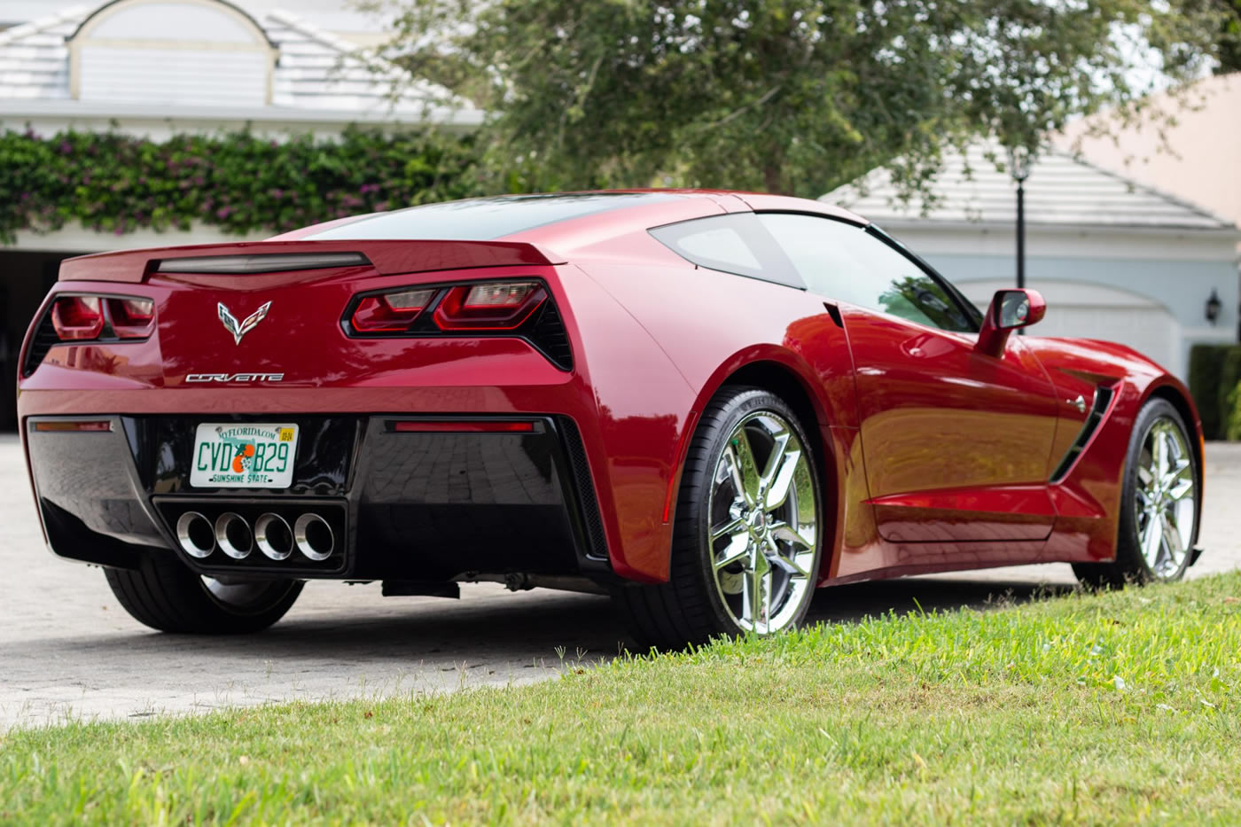 2015 Corvette Stingray Coupe in Crystal Red Metallic