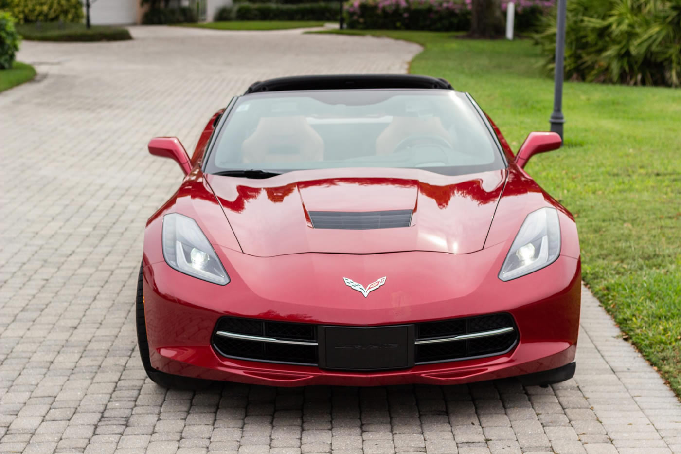 2015 Corvette Stingray Coupe in Crystal Red Metallic