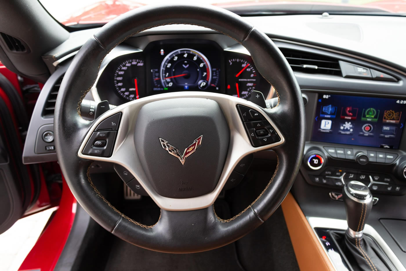 2015 Corvette Stingray Coupe in Crystal Red Metallic