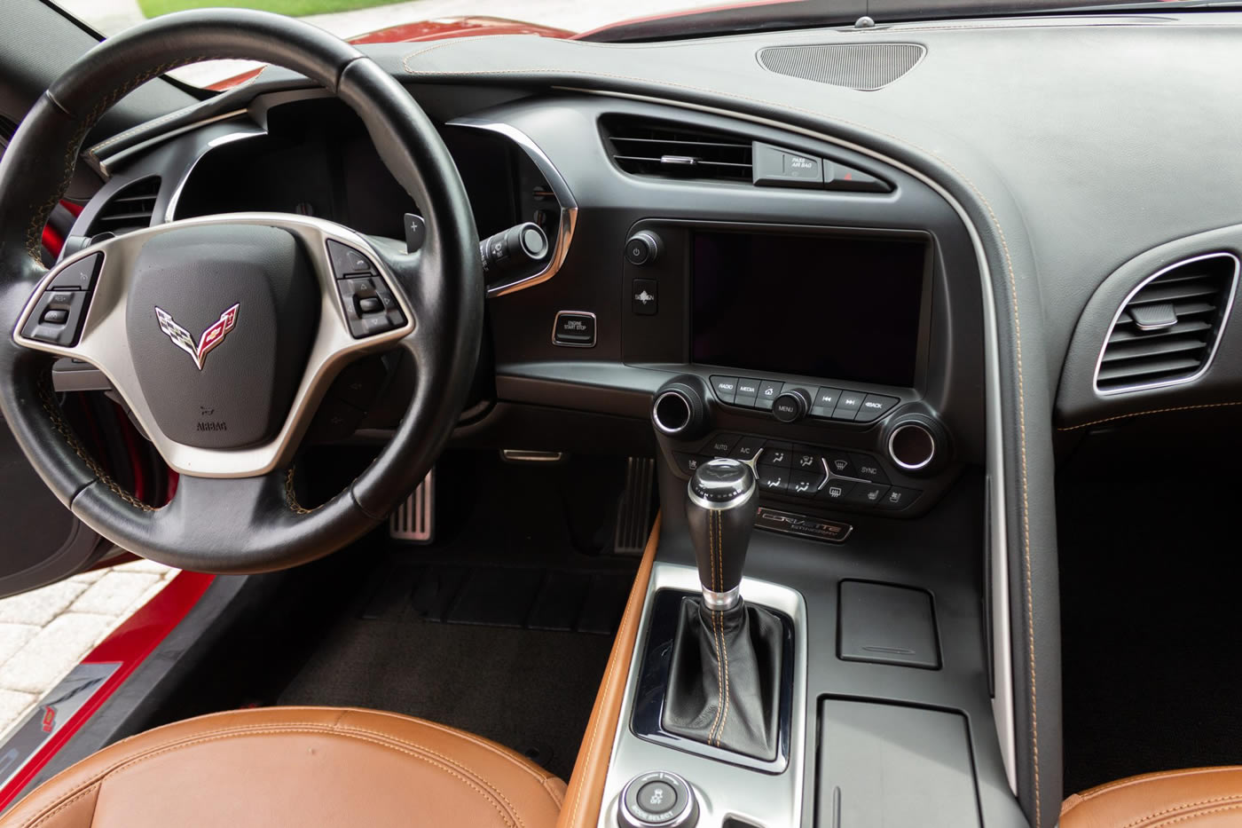 2015 Corvette Stingray Coupe in Crystal Red Metallic