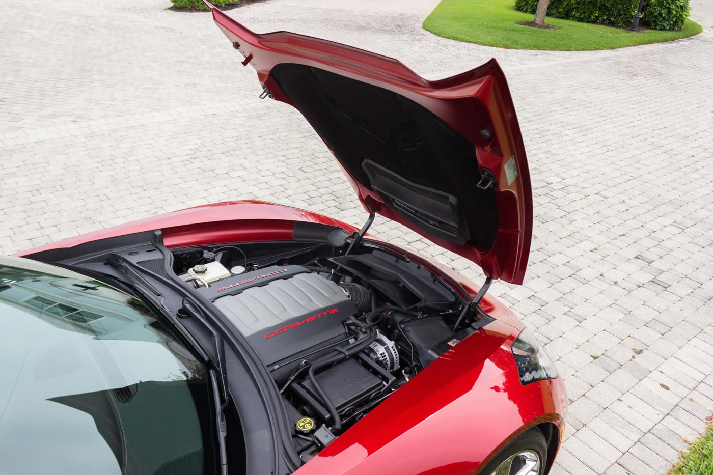 2015 Corvette Stingray Coupe in Crystal Red Metallic