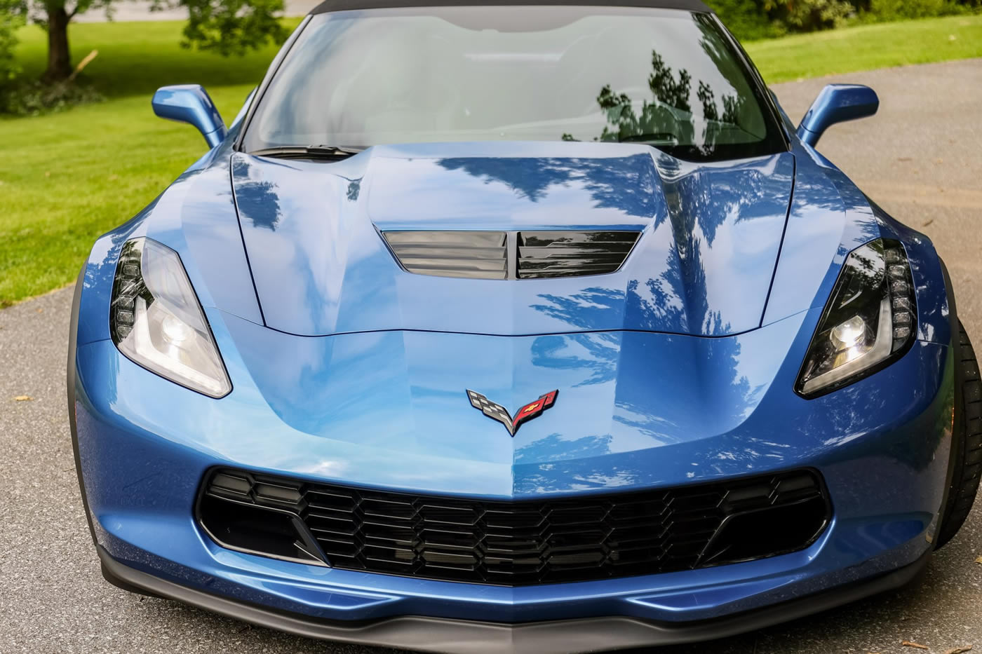 2015 Corvette Z06 2LZ Convertible in Laguna Blue Metallic