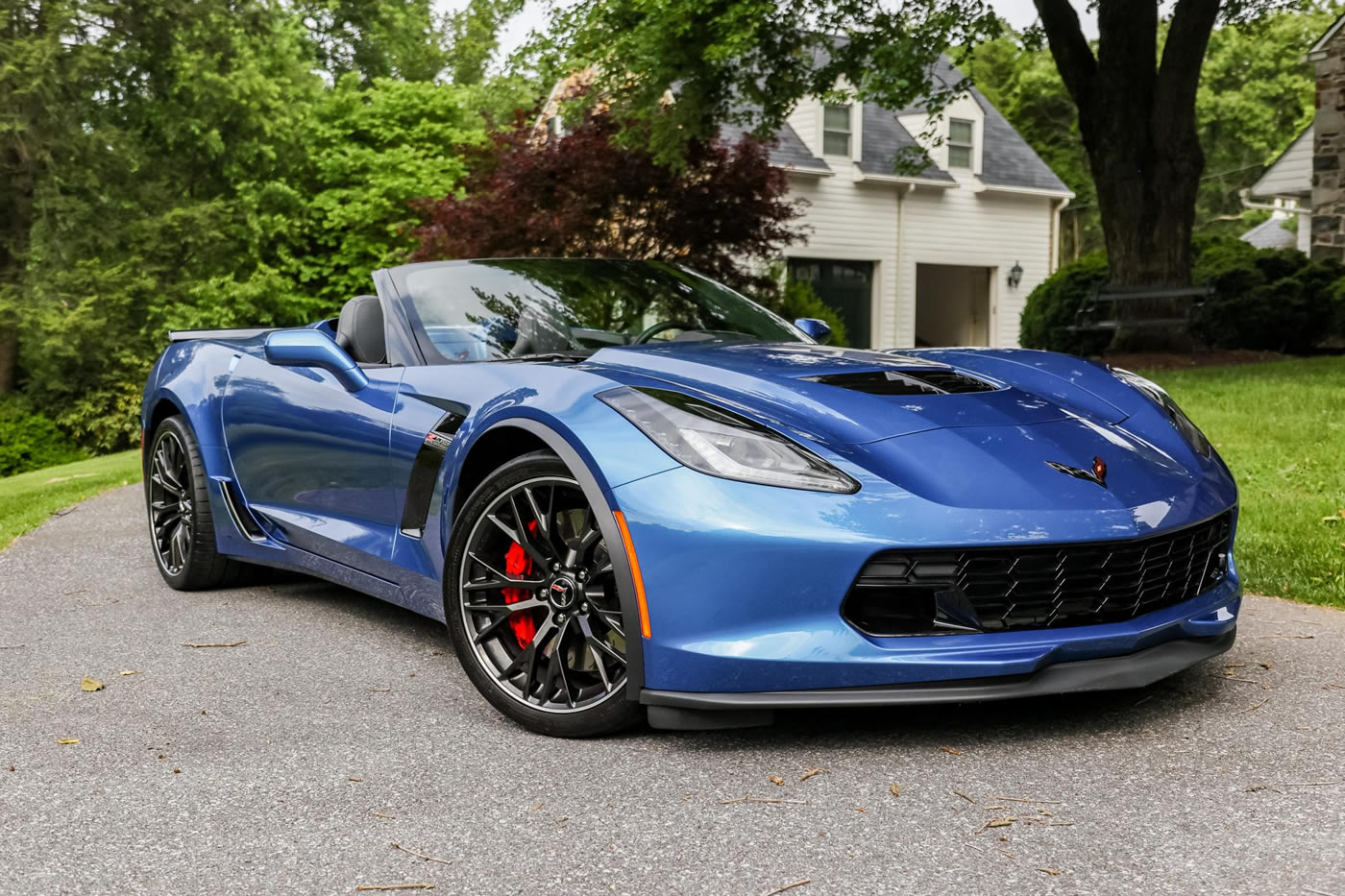 2015 Corvette Z06 2LZ Convertible in Laguna Blue Metallic