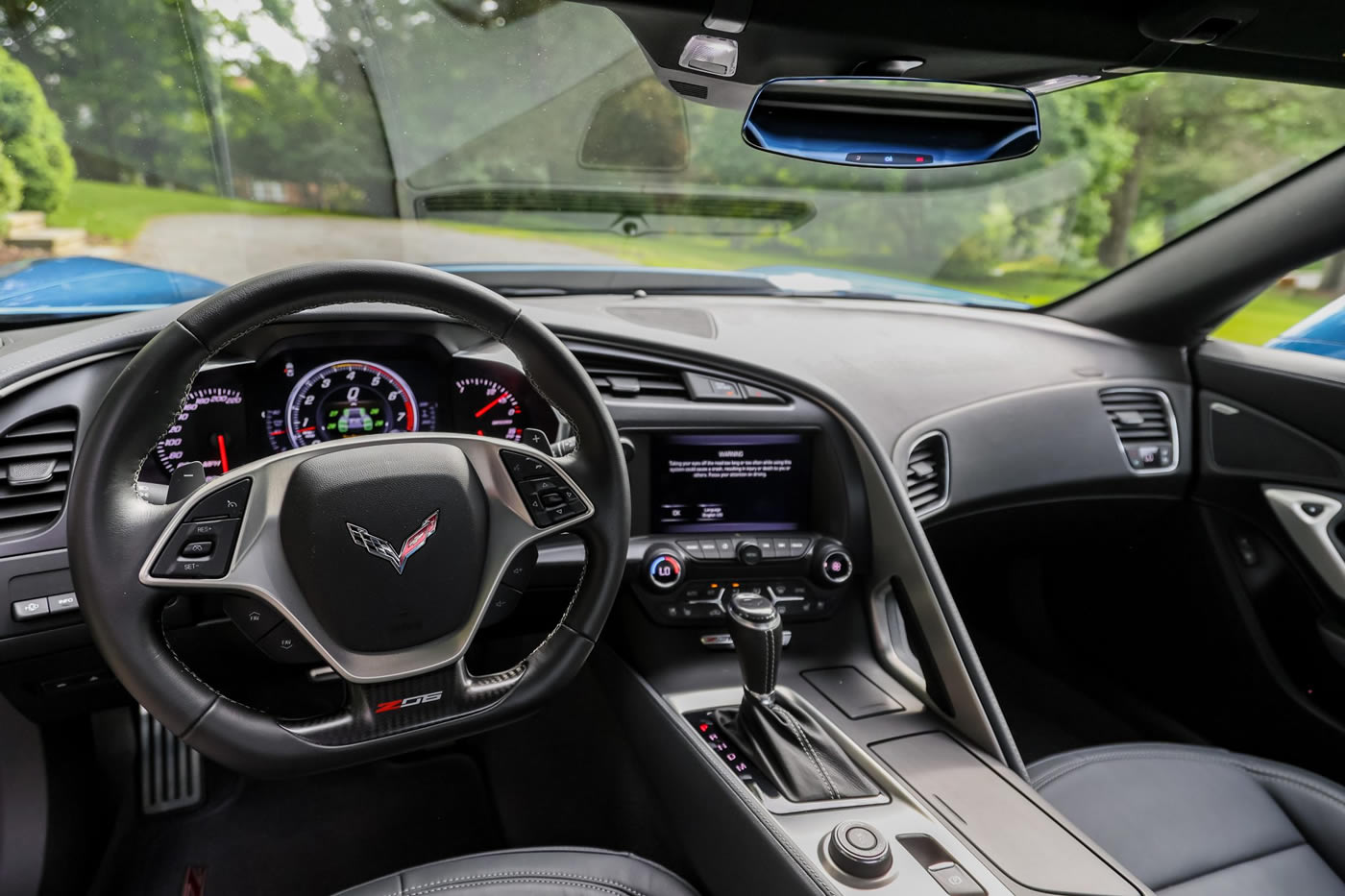 2015 Corvette Z06 2LZ Convertible in Laguna Blue Metallic