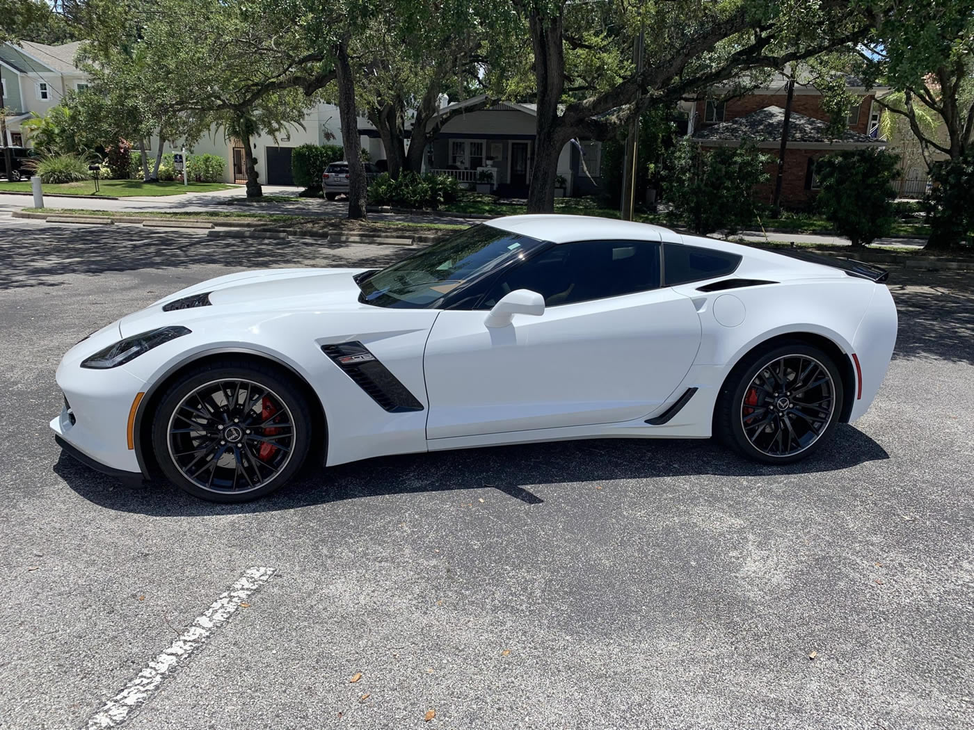 2015 Corvette Z06 3LZ Coupe in Arctic White