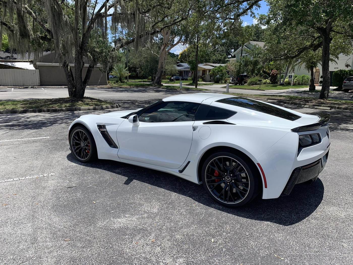 2015 Corvette Z06 3LZ Coupe in Arctic White