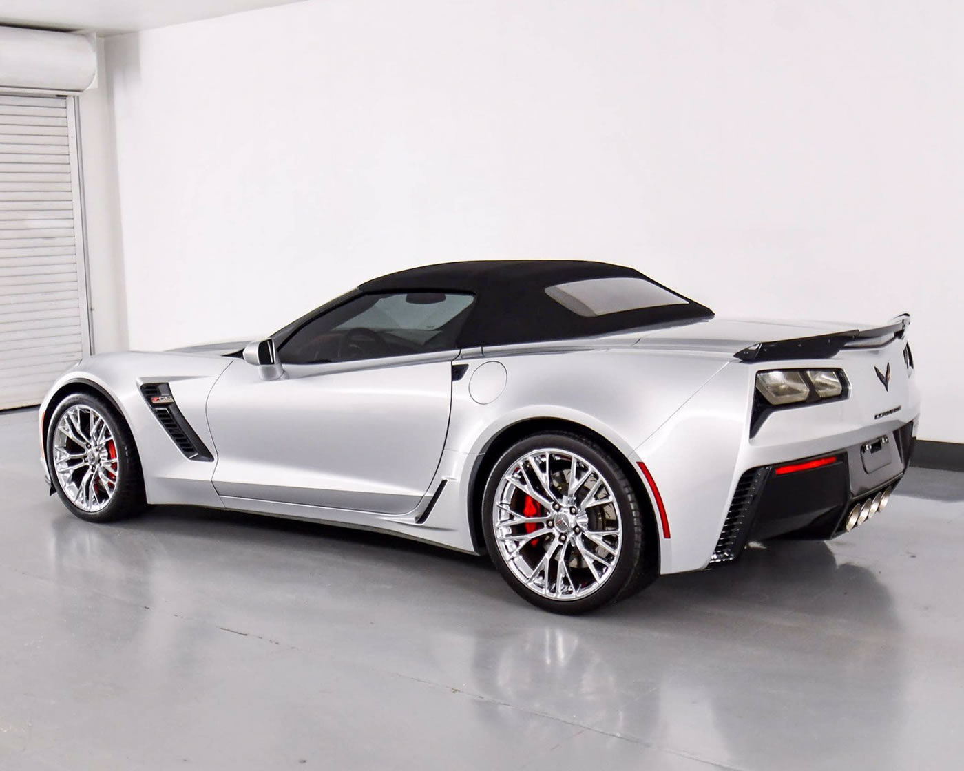 2015 Corvette Z06 Convertible in Blade Silver Metallic