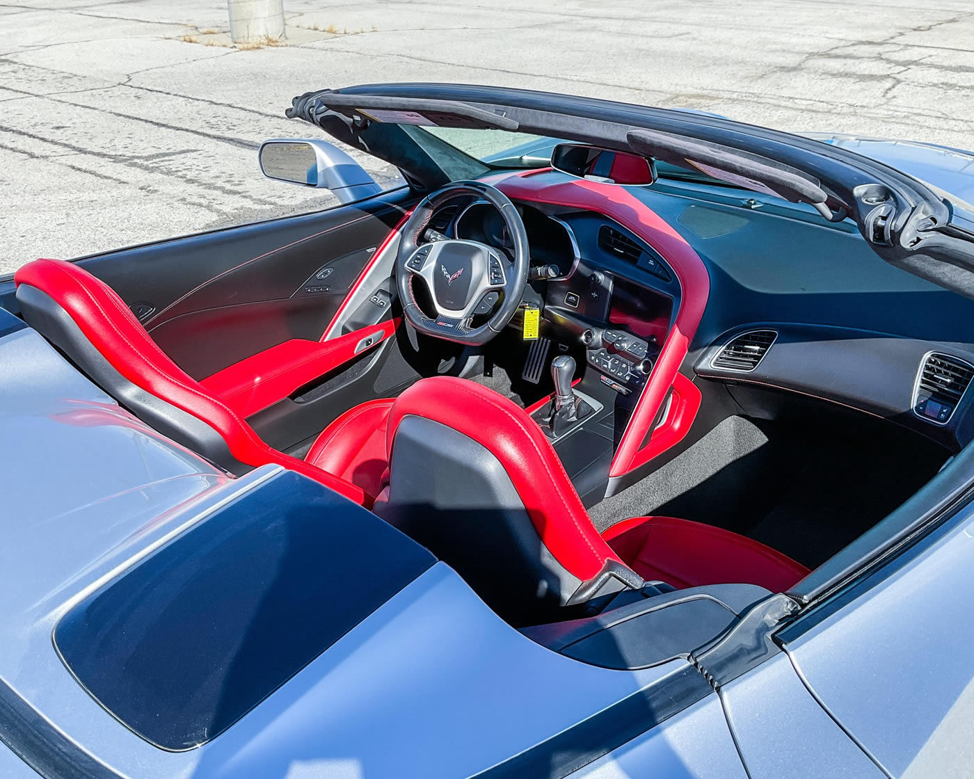 2015 Corvette Z06 Convertible in Blade Silver Metallic