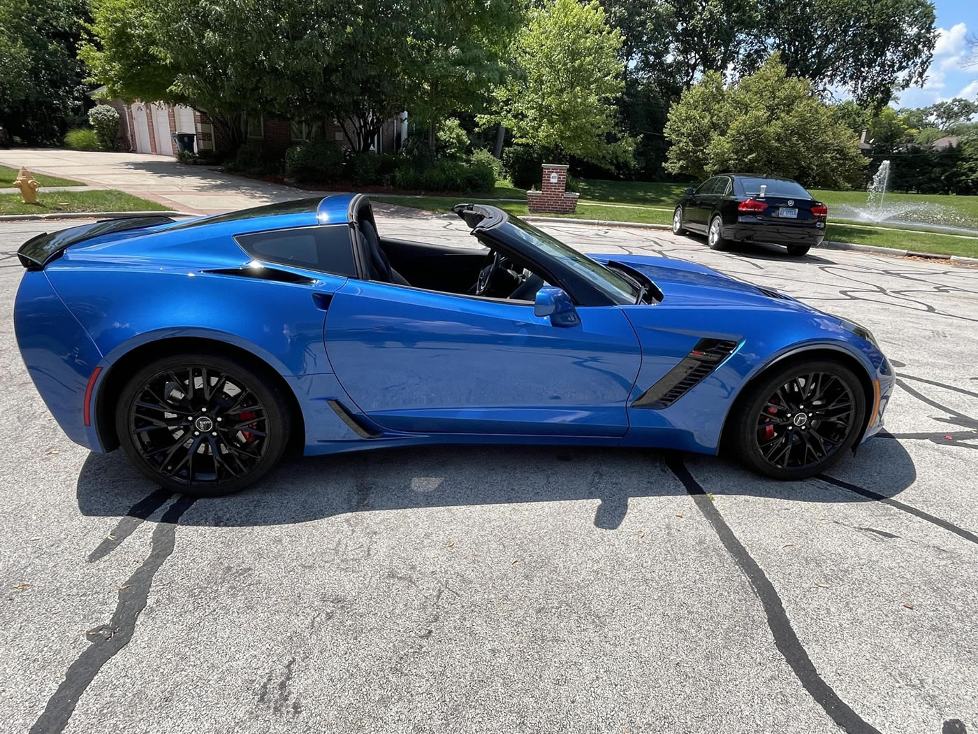 2015 Corvette Z06 Coupe 3LZ in Laguna Blue Metallic