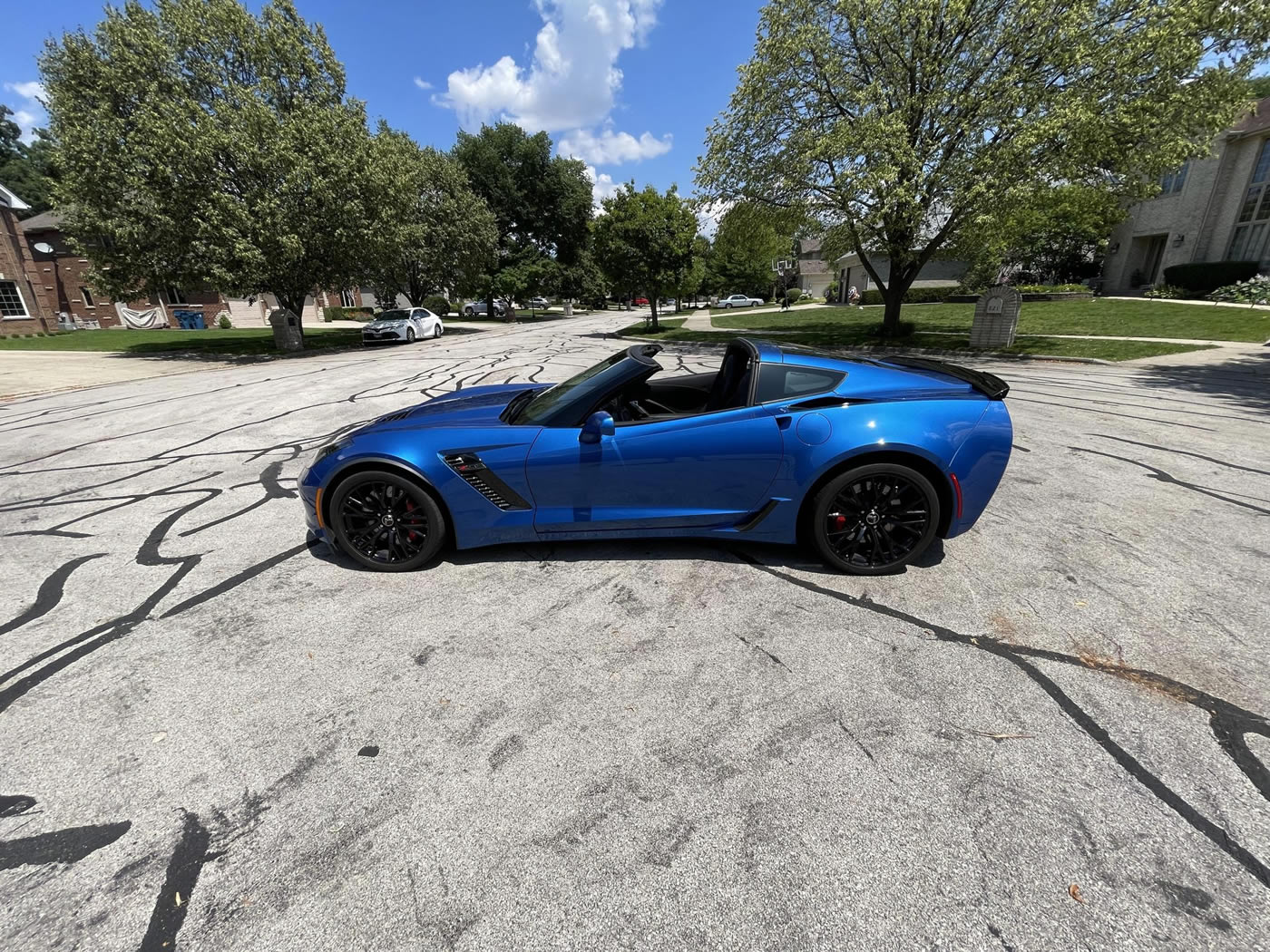 2015 Corvette Z06 Coupe 3LZ in Laguna Blue Metallic