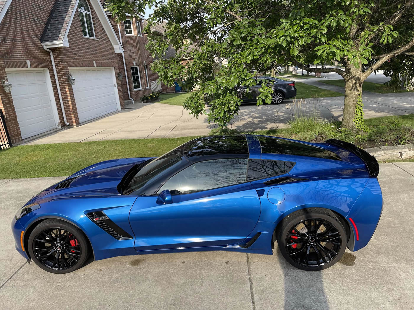 2015 Corvette Z06 Coupe 3LZ in Laguna Blue Metallic
