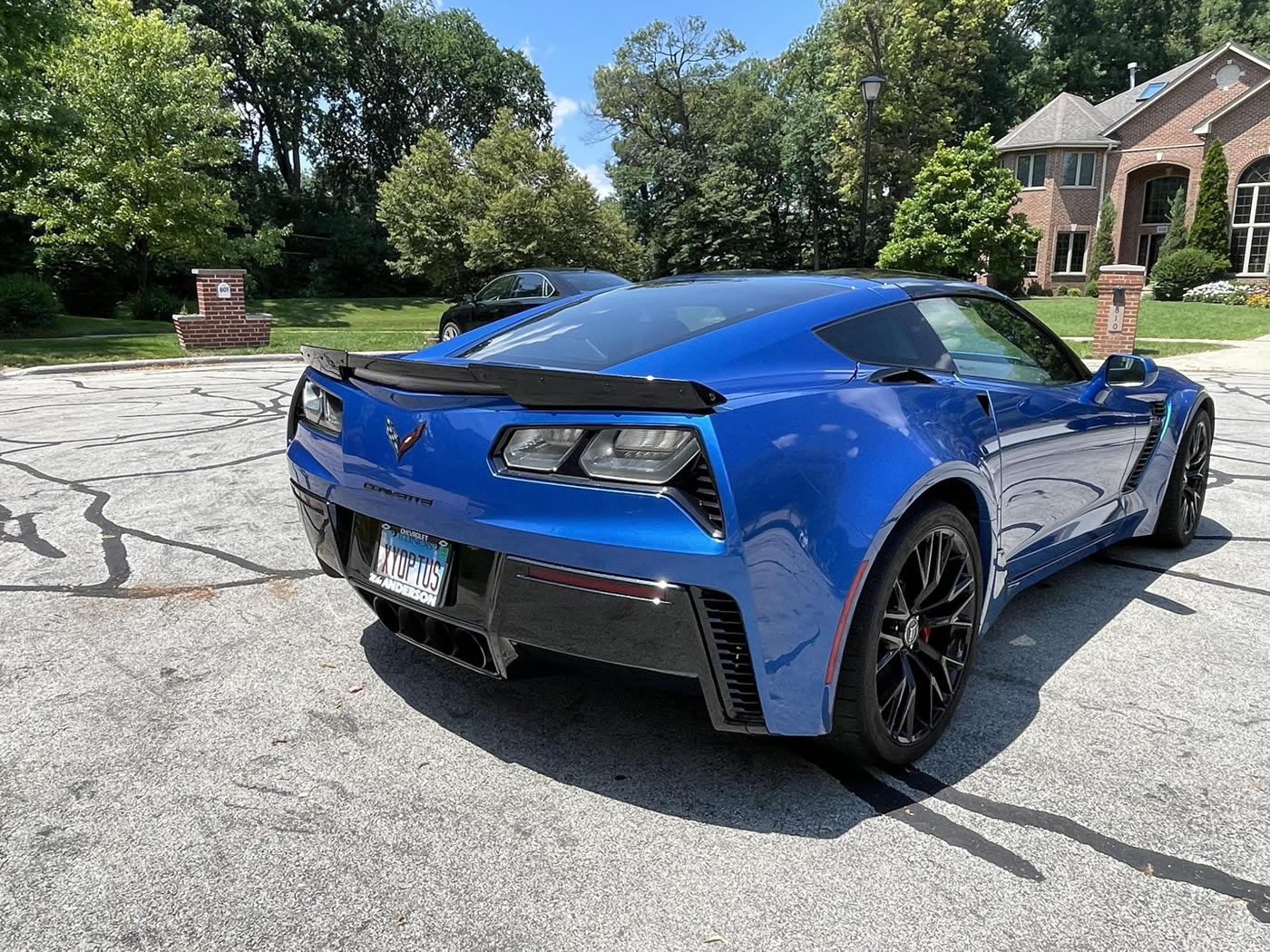 2015 Corvette Z06 Coupe 3LZ in Laguna Blue Metallic