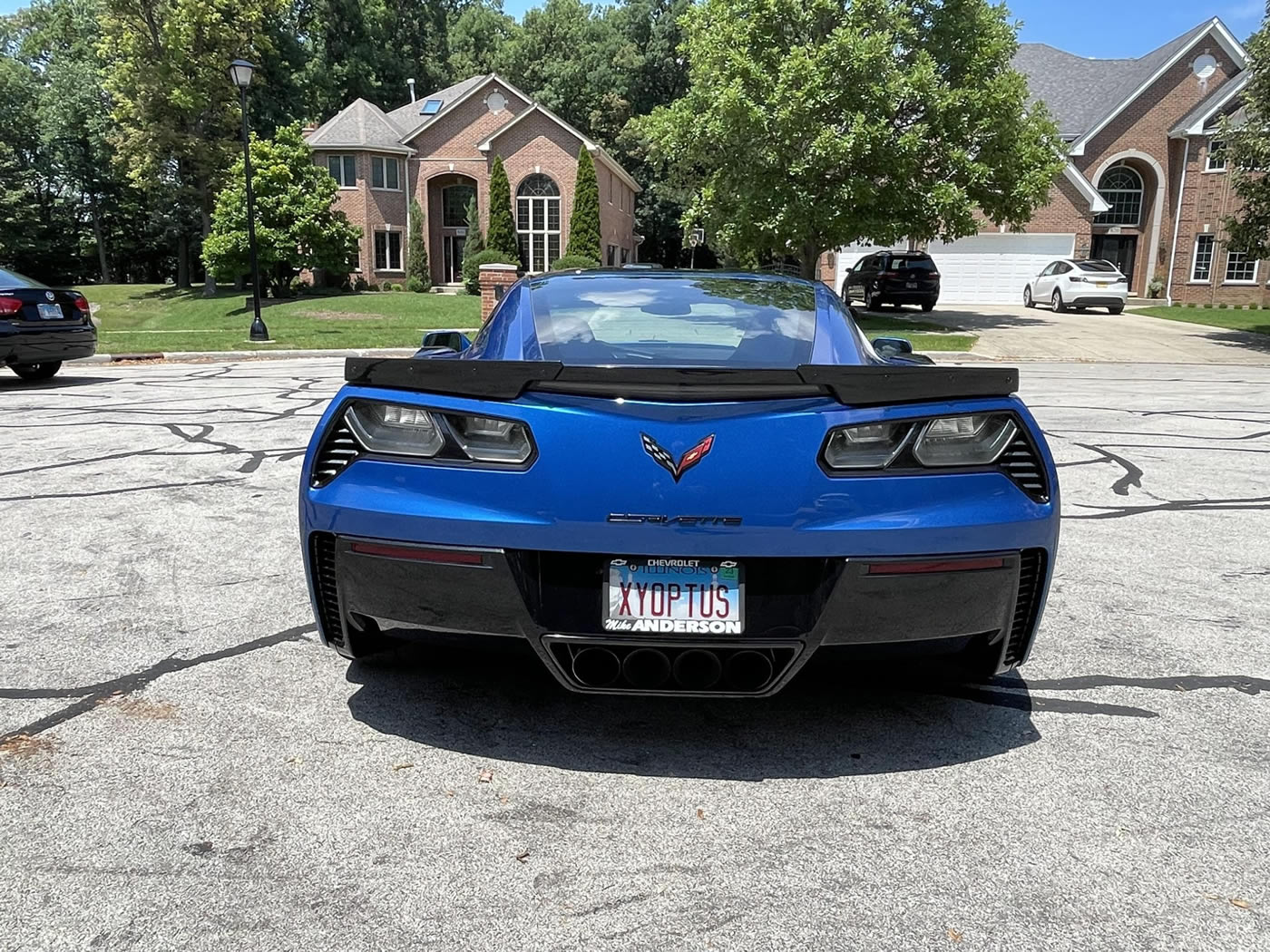 2015 Corvette Z06 Coupe 3LZ in Laguna Blue Metallic