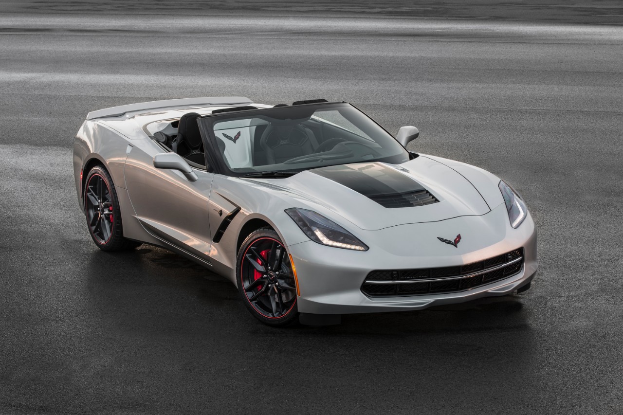 2016 Corvette Stingray and Z06 Jet Black Suede Design Package