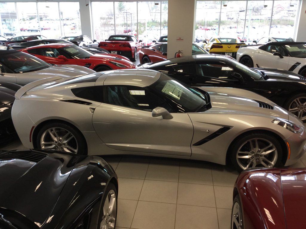 2016 Corvette Stingray Z51 Coupe in Blade Silver Metallic