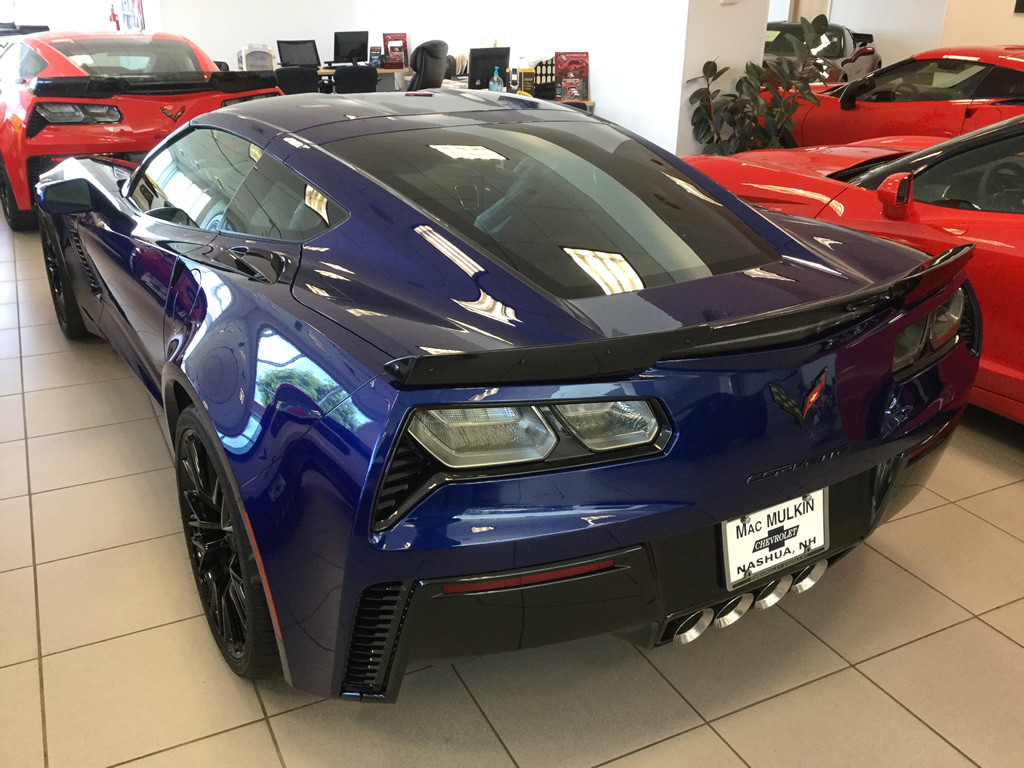 2016 Corvette Z06 2LZ - Admiral Blue