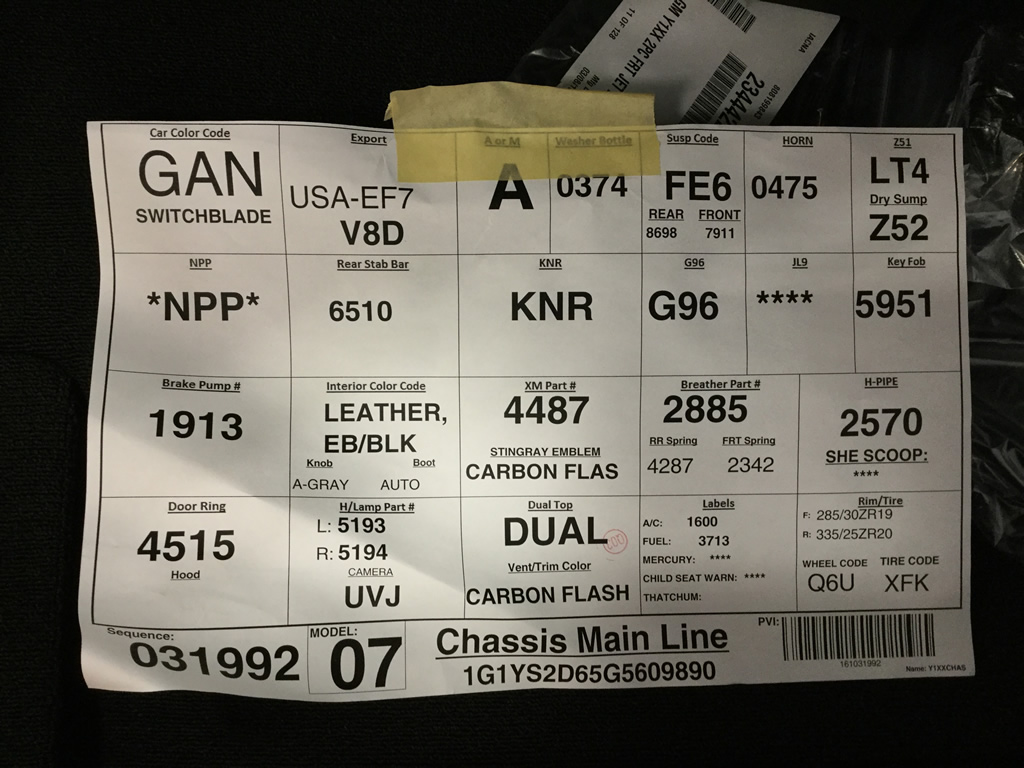 2016 Corvette Z06 2LZ in Blade Silver Metallic