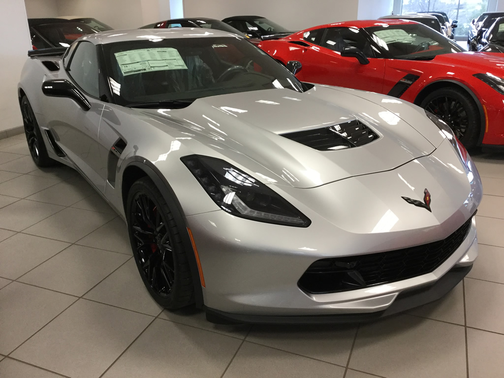 2016 Corvette Z06 2LZ in Blade Silver Metallic