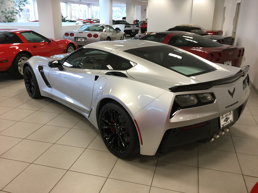 2016 Corvette Z06 2LZ in Blade Silver Metallic