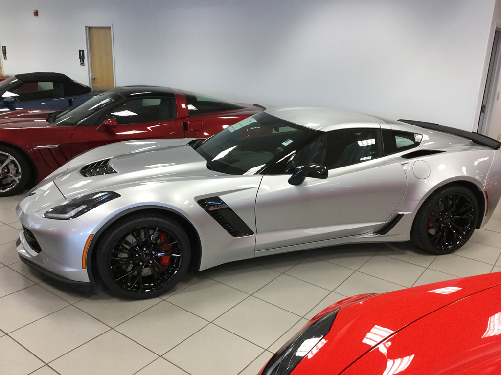 2016 Corvette Z06 2LZ in Blade Silver Metallic