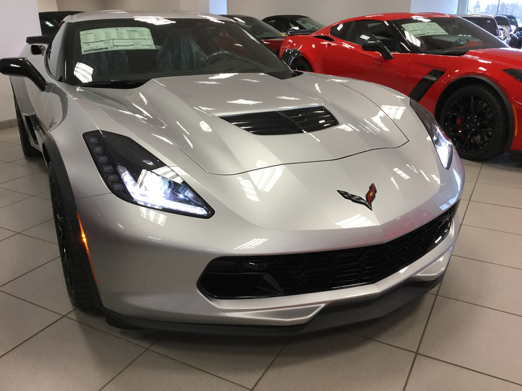 2016 Corvette Z06 2LZ in Blade Silver Metallic