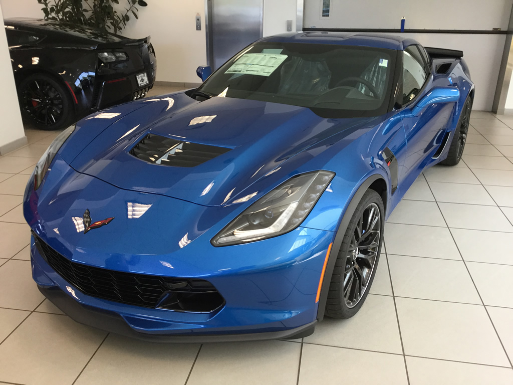 2016 Corvette Z06 3LZ Laguna Blue