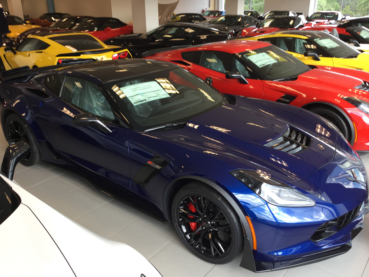 2016 Corvette Z06 - Admiral Blue Metallic