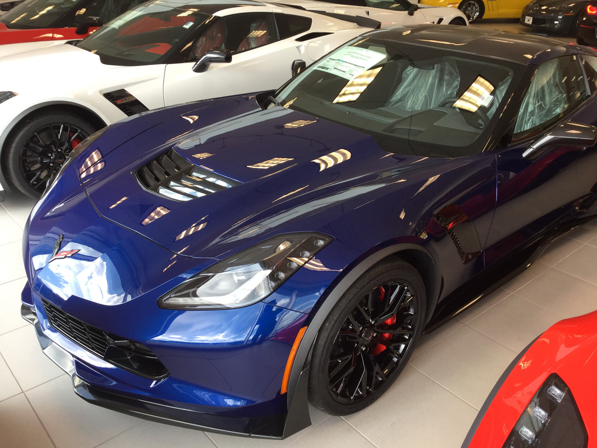 2016 Corvette Z06 - Admiral Blue Metallic