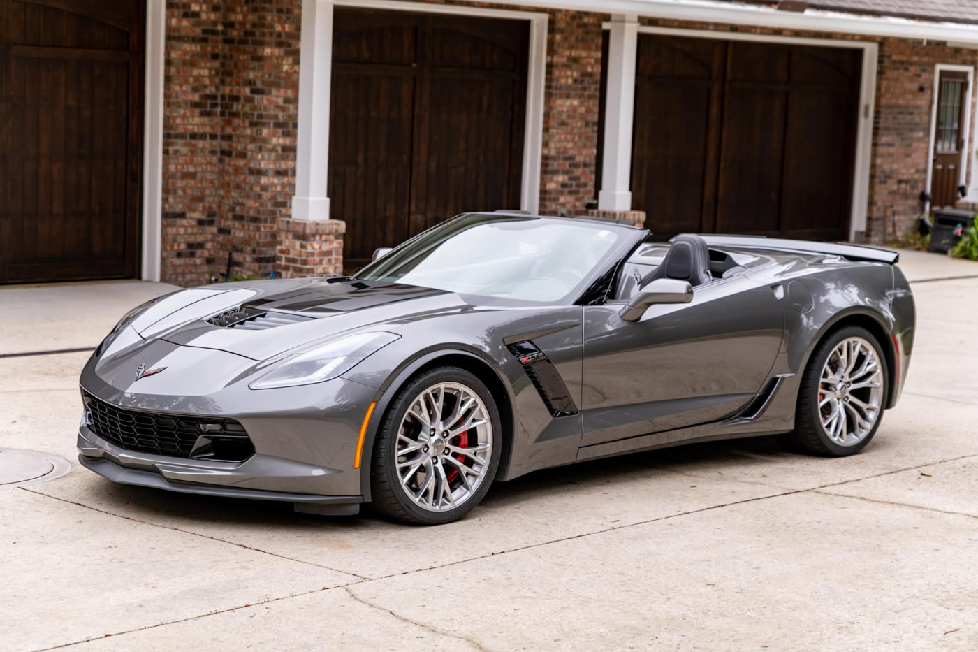 2016 Corvette Z06 Convertible 2LZ in Shark Gray Metallic