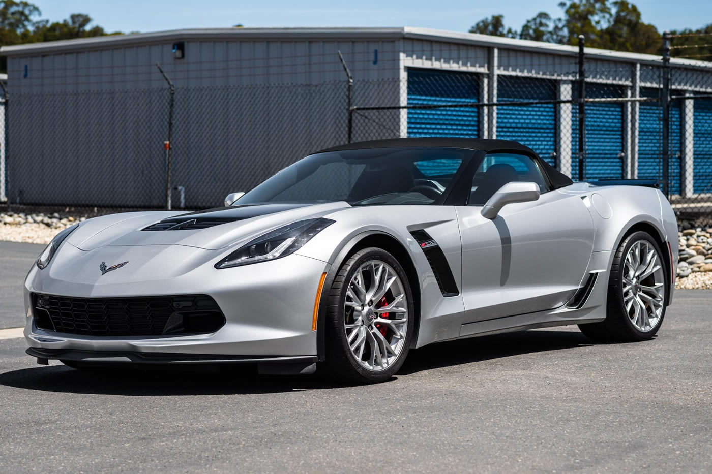 2016 Corvette Z06 Convertible 3LZ 7-Speed in Blade Silver Metallic