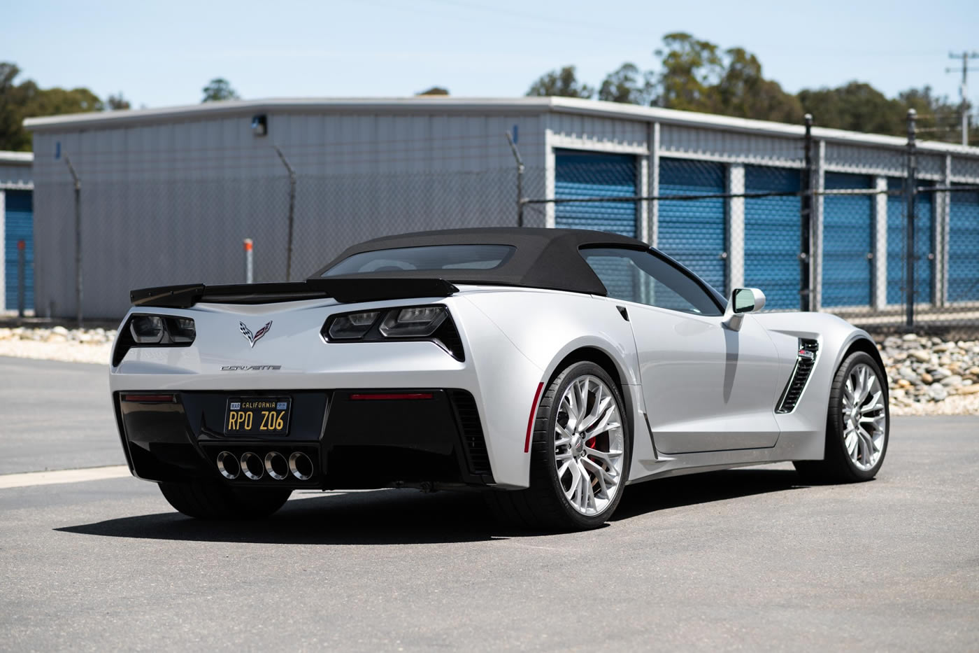 2016 Corvette Z06 Convertible 3LZ 7-Speed in Blade Silver Metallic