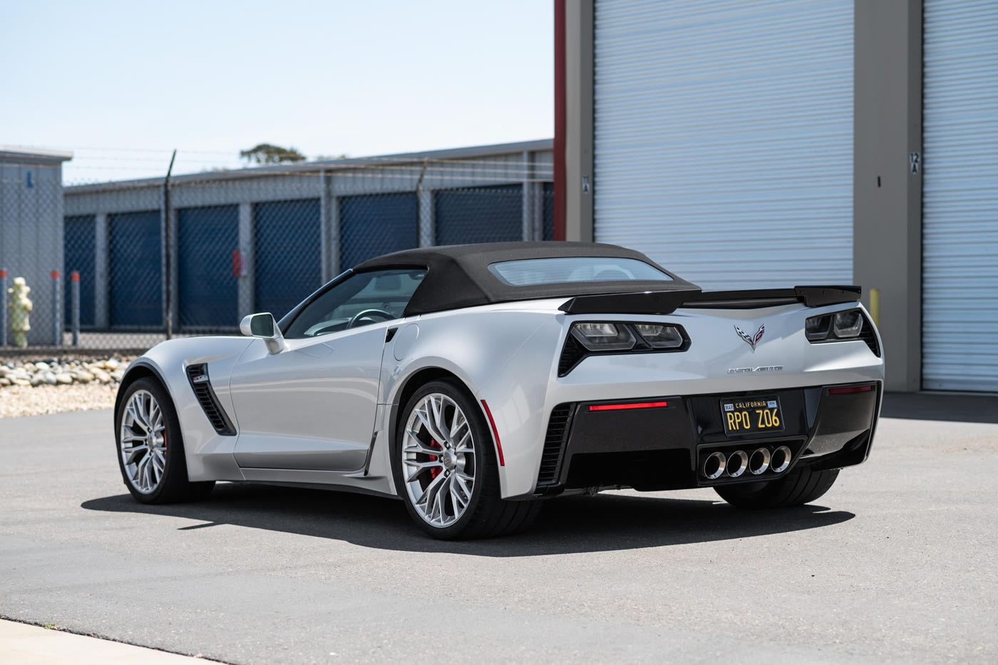 2016 Corvette Z06 Convertible 3LZ 7-Speed in Blade Silver Metallic