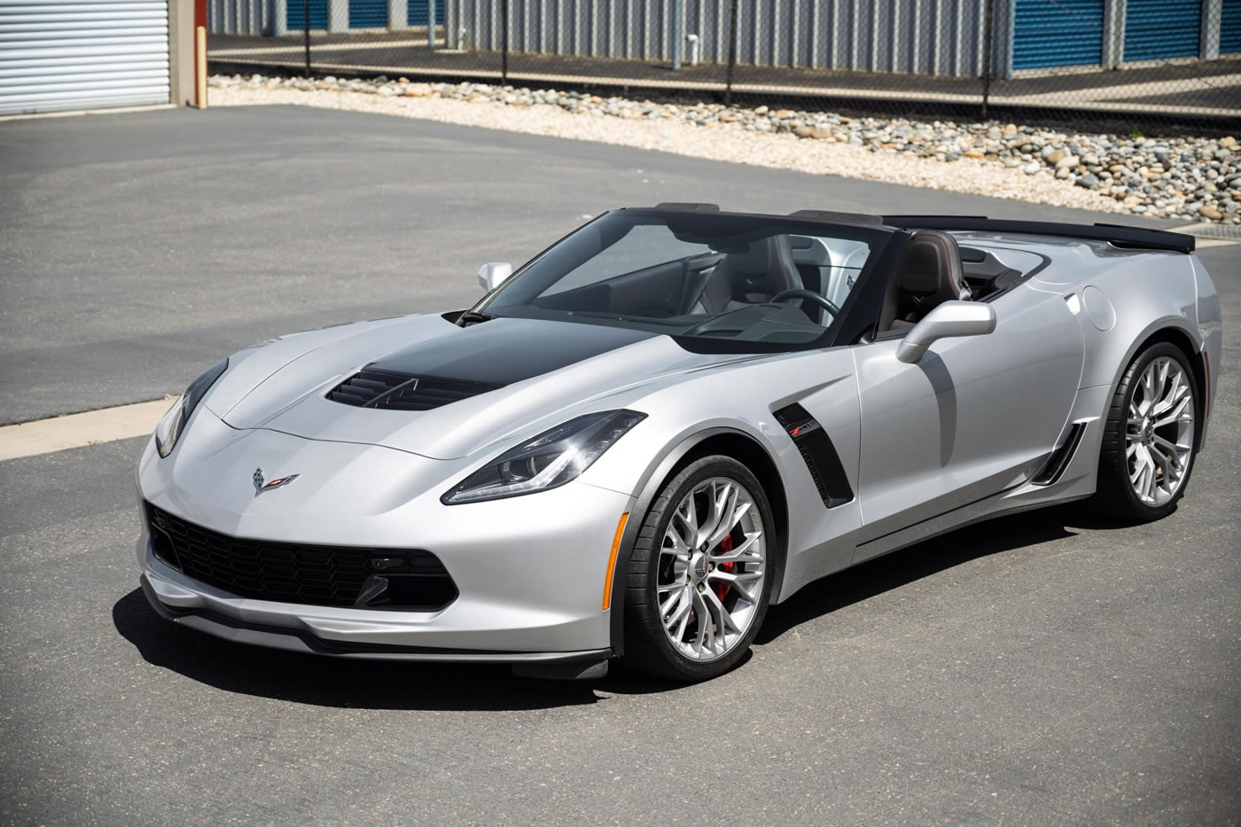 2016 Corvette Z06 Convertible 3LZ 7-Speed in Blade Silver Metallic