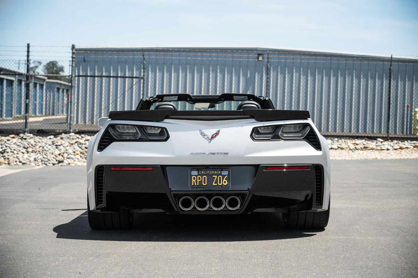 2016 Corvette Z06 Convertible 3LZ 7-Speed in Blade Silver Metallic