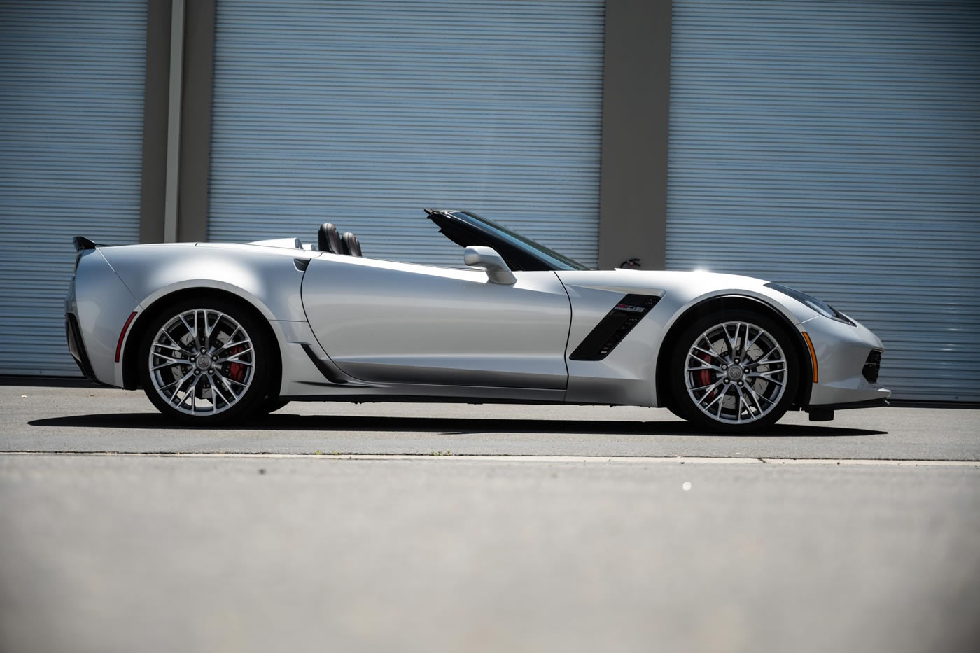 2016 Corvette Z06 Convertible 3LZ 7-Speed in Blade Silver Metallic