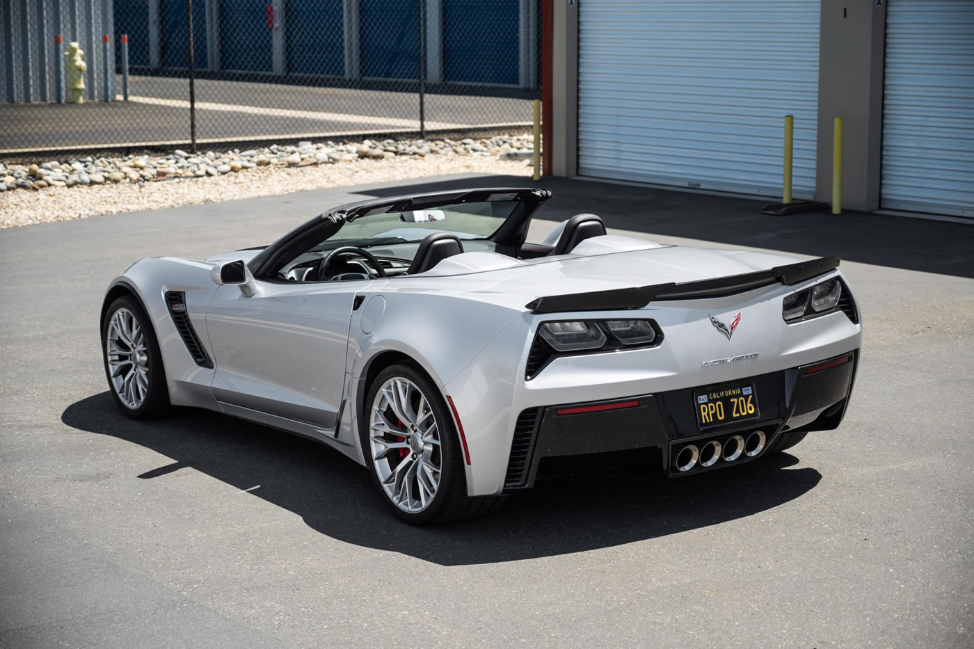 2016 Corvette Z06 Convertible 3LZ 7-Speed in Blade Silver Metallic