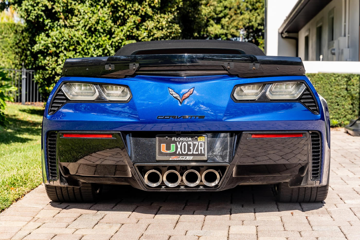 2016 Corvette Z06 Convertible in Admiral Blue Metallic