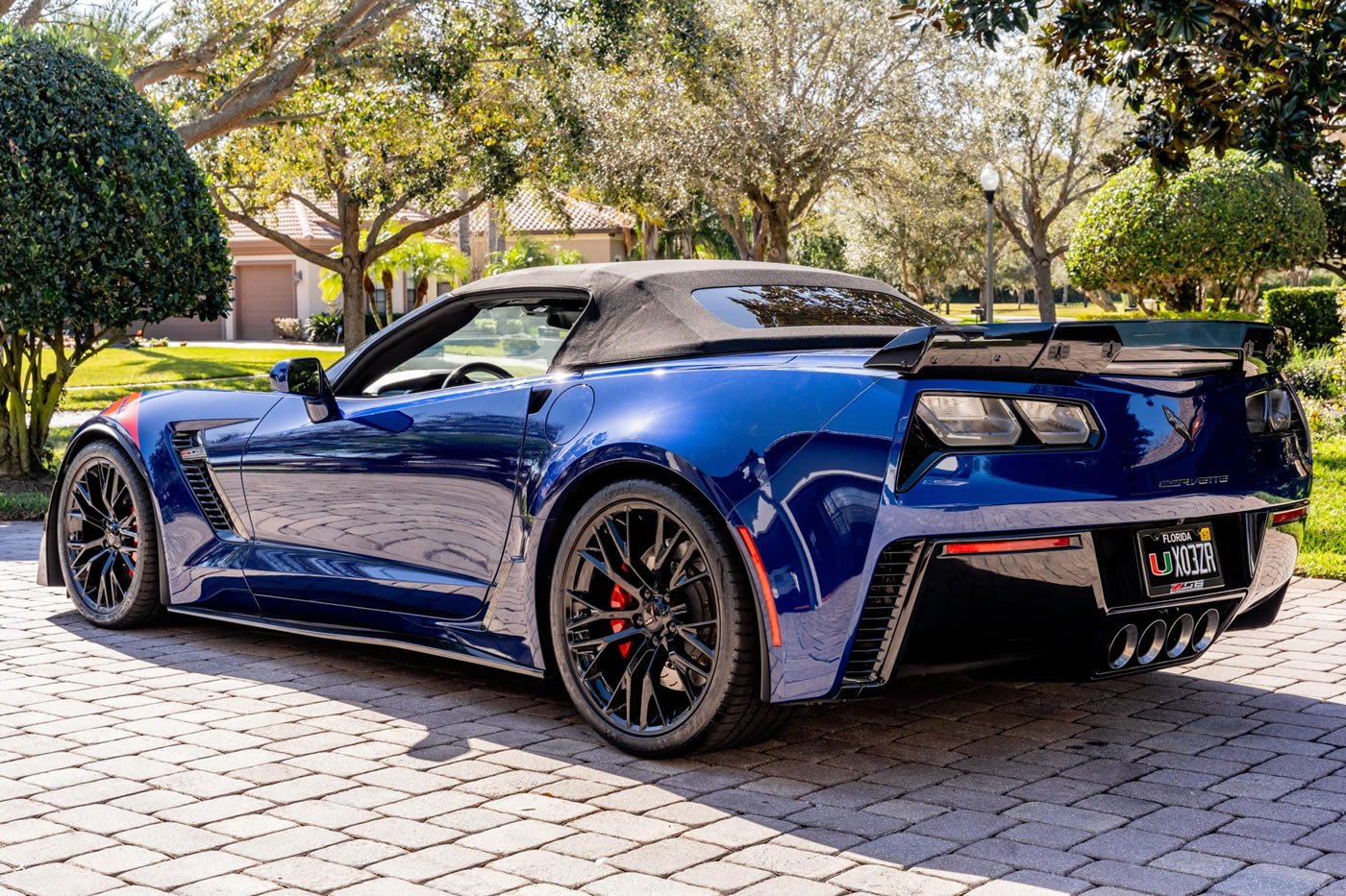 2016 Corvette Z06 Convertible in Admiral Blue Metallic