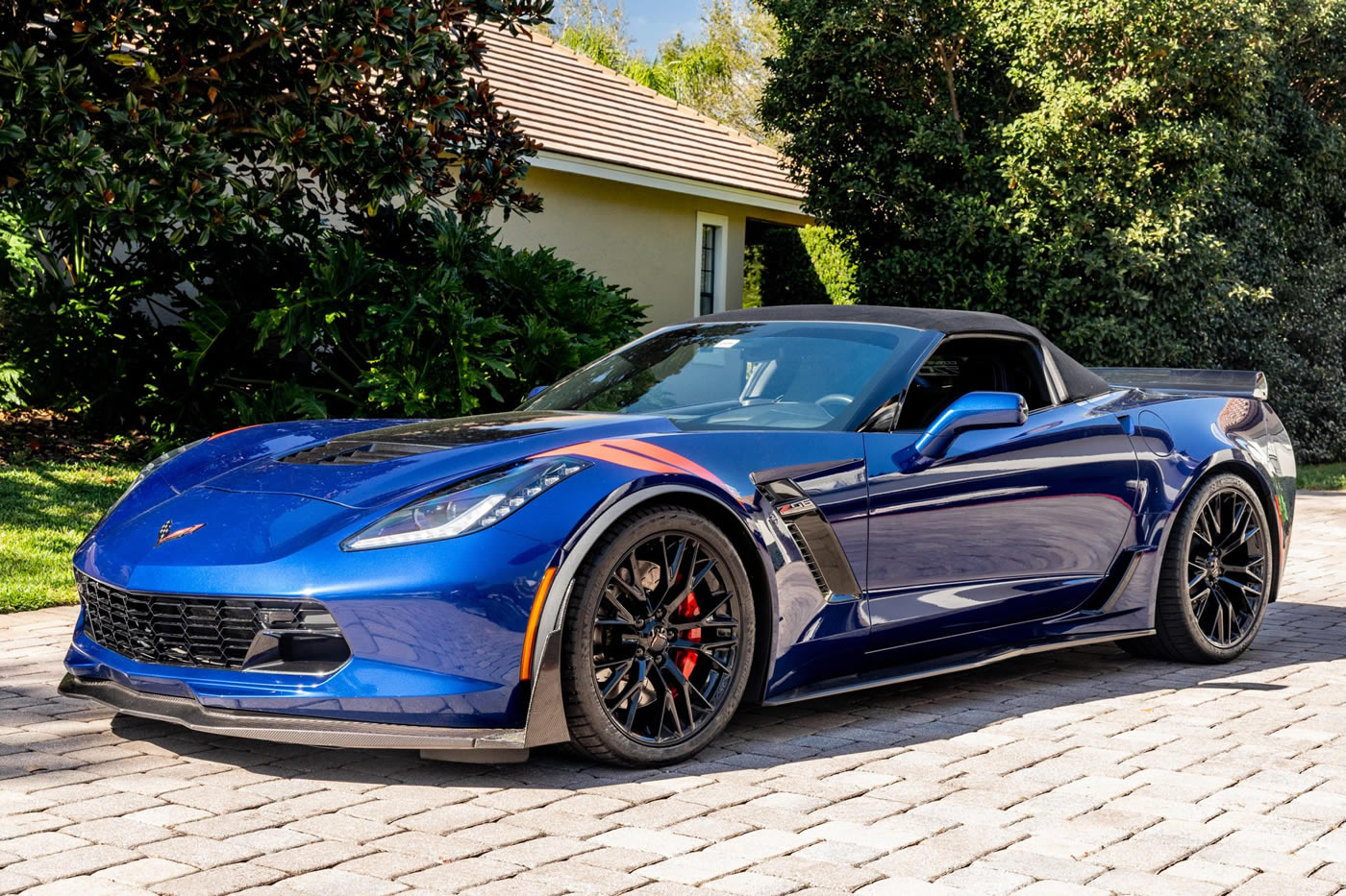 2016 Corvette Z06 Convertible in Admiral Blue Metallic
