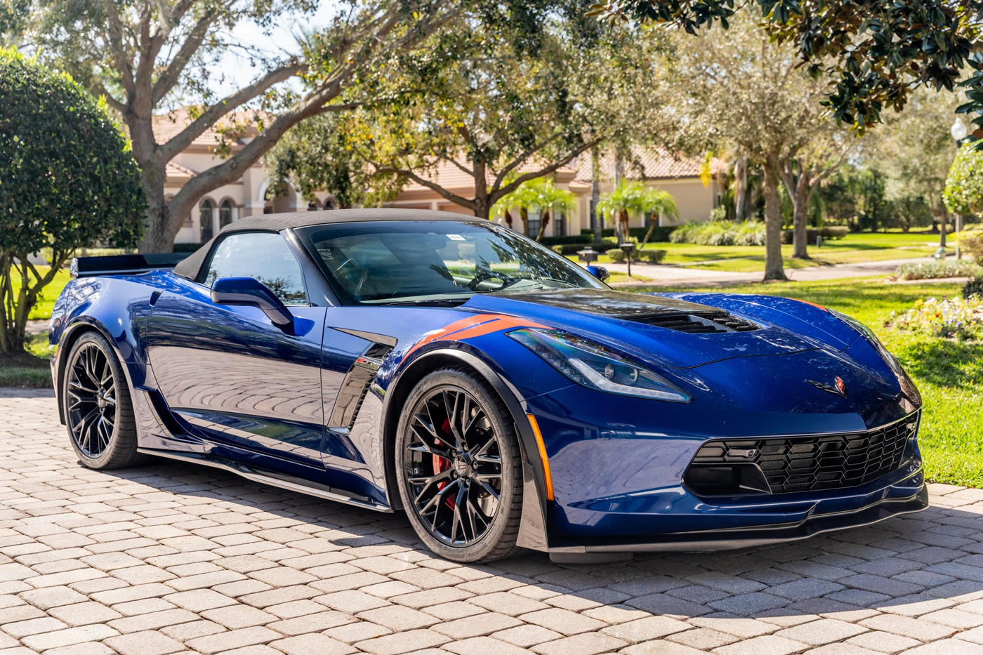 2016 Corvette Z06 Convertible in Admiral Blue Metallic