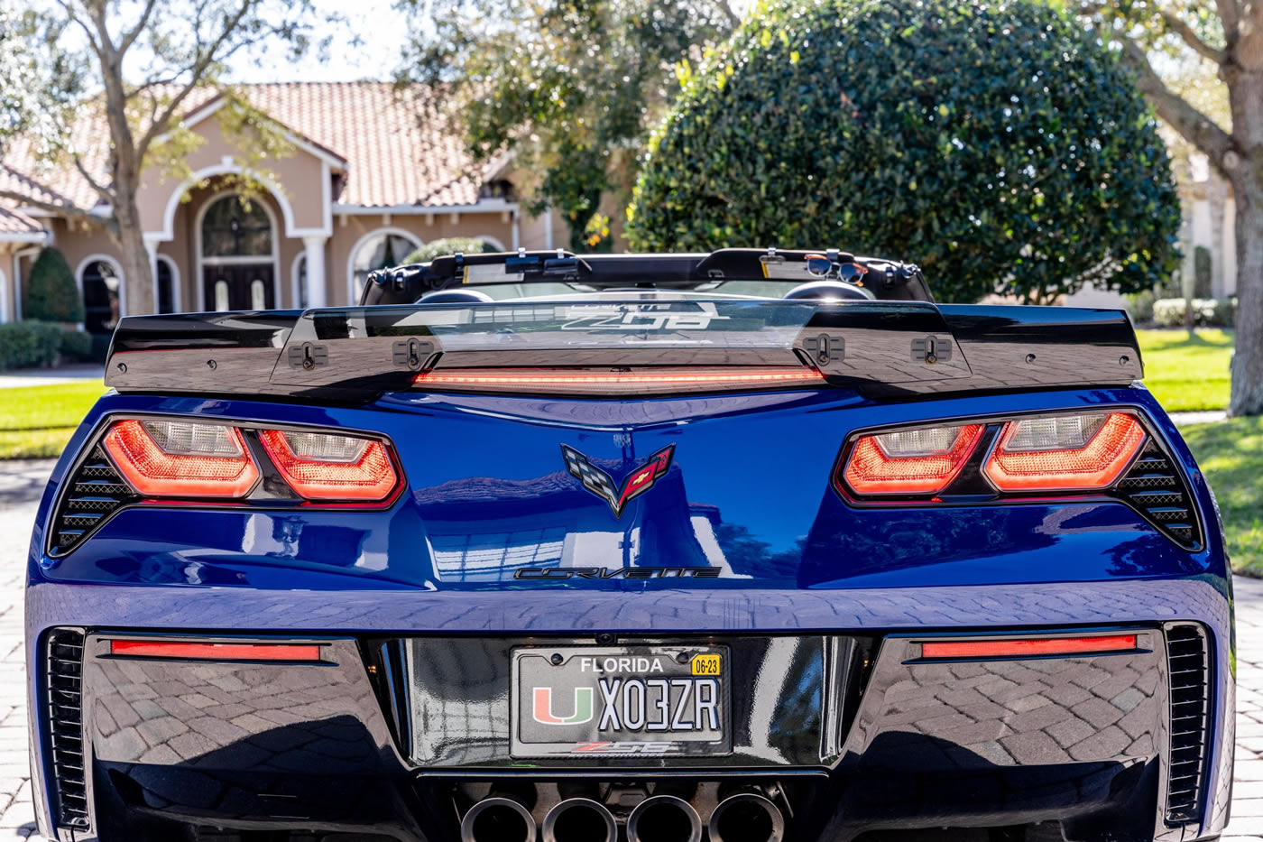 2016 Corvette Z06 Convertible in Admiral Blue Metallic