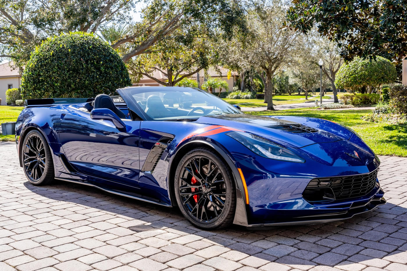 2016 Corvette Z06 Convertible in Admiral Blue Metallic