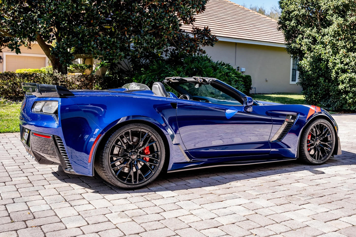 2016 Corvette Z06 Convertible in Admiral Blue Metallic