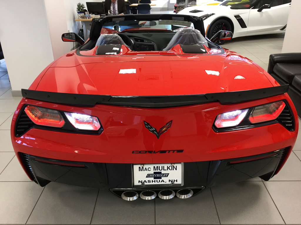 2016 Corvette Z06 Convertible in Torch Red