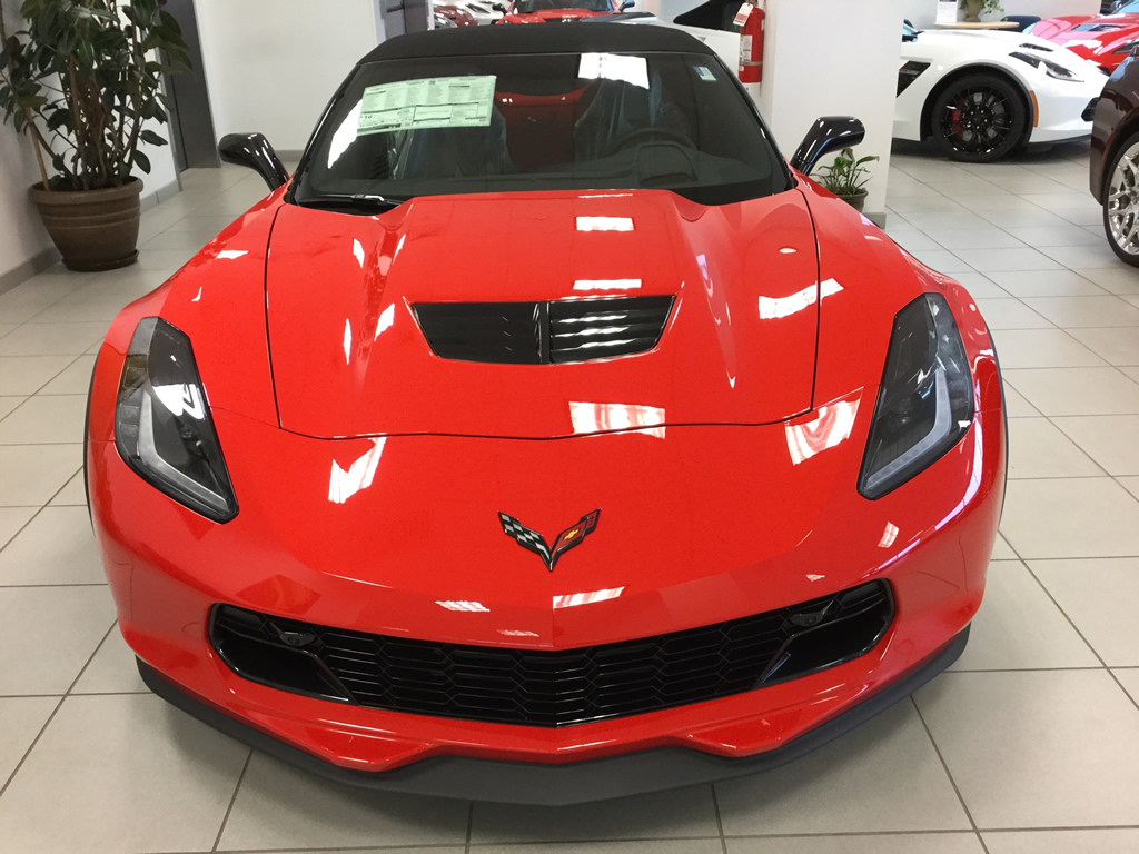 2016 Corvette Z06 Convertible in Torch Red