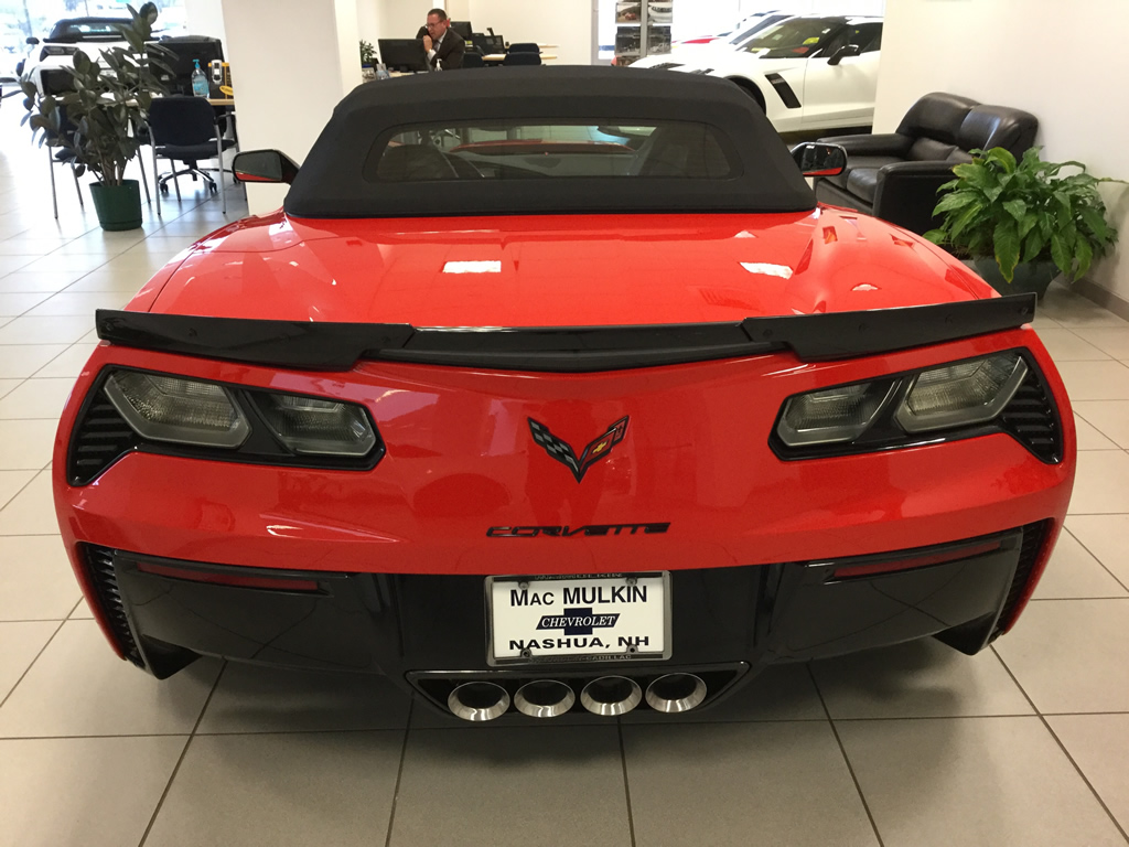 2016 Corvette Z06 Convertible in Torch Red